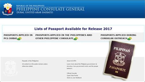 www.dubaipcg.dfa.gov.ph passport release 2024|How to Renew Philippine Passport in Dubai .